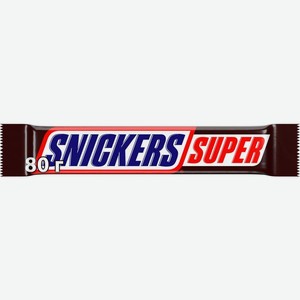 Батончик Snickers Super шоколадный 80г
