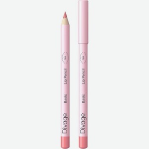 Карандаш для губ Divage Basic т01 pink 1.1г