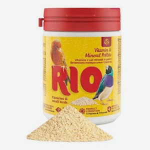Лакомство Rio для птиц витаминно-минеральные гранулы для волнистых и средних попугаев 120 г