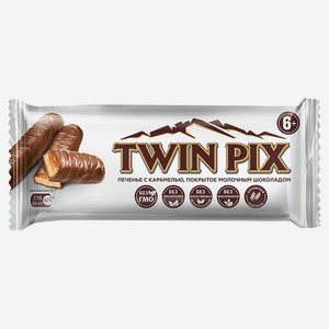 Печенье Twin Pix с карамелью для детского питания, 50г