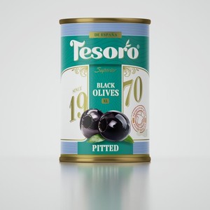 Маслины Tesoro без косточки, 300 г