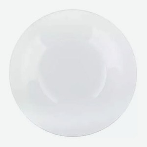 Тарелка мелкая Симпатия стеклянная, 19,6 см, шт