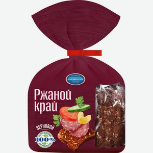 Хлеб Ржаной край зерновой ТМ Коломенское