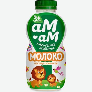 Молоко Ам-Ам-Мамина забота пастеризованное с 3 лет 3.2% 450г