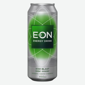 Напиток энергетический E-ON Kiwi Blast, 0,45л