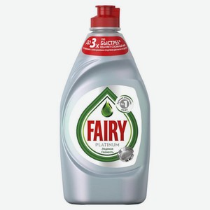 Средство для мытья посуды Fairy Platinum Ледяная свежесть, 430 мл, шт