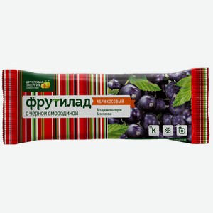 Батончик фруктовый Фруктовая энергия Фрутилад Абрикос и черная смородина, 30 г