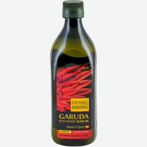 Масло оливковое Garuda Frying & Baking рафинированное с добавлением нерафинированного, 750 мл, шт