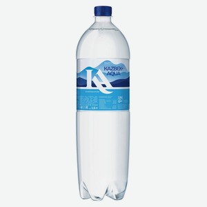 Вода минеральная «Казбек-Аква» с газом, 1,5 л