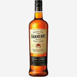 Напиток Bacardi OakHeart Original на основе рома 35% 500мл