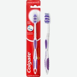 Зубная щетка Colgate Классика Plus средней жесткости в ассортименте