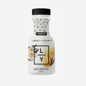 Йогурт Либерти дыня-рис 1,5%, 270г