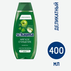 Шампунь Schauma Энергия природы для нормальных волос мягкость и гладкость, 400мл Россия