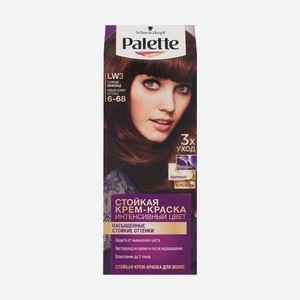 Крем-краска для волос Palette Интенсивный цвет LW3 Горячий шоколад 6-68, 110мл Россия