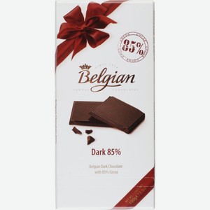 Шоколад The Belgian горький 85% какао, 100г Бельгия