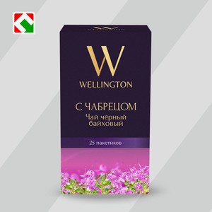 Чай черный  Чабрец   Sir Wellington , 25 пакетиков