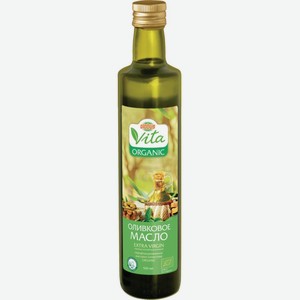 Масло оливковое Глобус Вита Extra Virgin нерафинированное, 500 мл