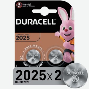 Батарея Duracell CR2025-2BL 2шт