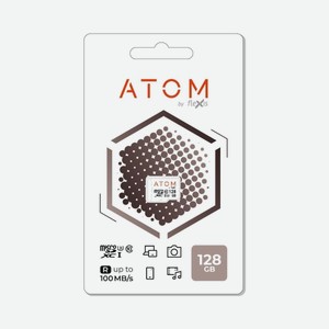 Карта памяти microsdxc Atom 128GB UHS-1 U1 (AMSDU3/128GB)