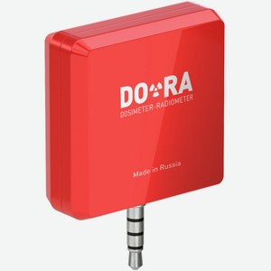 Smart гаджет DO-RA индикатор ионизирующего излуч. (VDR-IRQ1801-red)