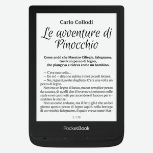 Электронная книга PocketBook 628 Touch Lux 5 Ink Black (черный)
