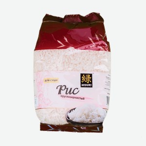 Рис для суши круглозернистый шлифованный, 450 г
