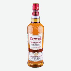 Виски шотландский купажированный Дюарс Белая Этикетка 40% 1л