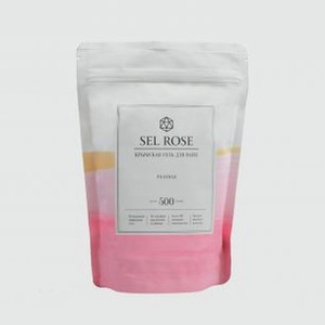 Крымская соль для ванн SEL ROSE Розовая 500 гр