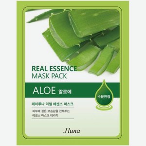 Тканевая маска с алоэ JLuna Real Essence Mask Pack Aloe, 25мл