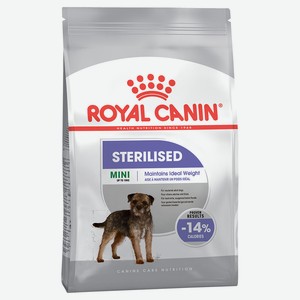 Сухой корм для стерилизованных собак мелких пород Royal Canin Mini Sterilised, 3 кг
