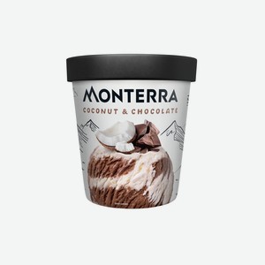 Мороженое Monterra Кокос Шоколад 480 мл