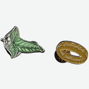 Набор значков The Lord of the Ring Elven Leaf & One Ring (862402865)
