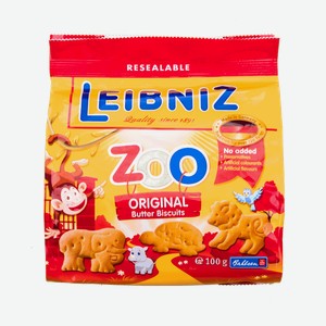 Печенье Leibniz Zoo сливочное, 100 г