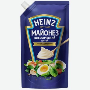 Майонез Heinz Классический густой 67%, 350 г