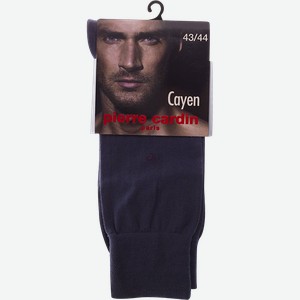 Носки мужские Pierre Cardin Cayen темно-синие, размер 43-44, шелк, полиамид и эластан, шт