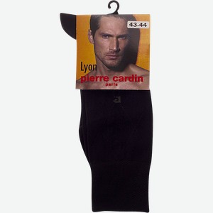 Носки мужские Pierre Cardin Lyon темно-серые, размер 43-44, шелк, полиамид и эластан, шт
