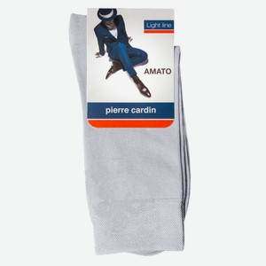 Носки мужские Pierre Cardin Амато, светло-серые, размер 42-44, шт