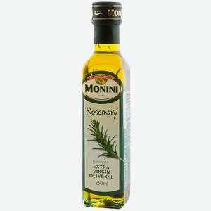 Масло оливковое Monini Extra Virgin Розмарин нерафинированное, 250 мл, шт