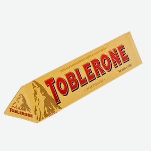 Шоколад молочный Toblerone с медово-миндальной нугой 100г