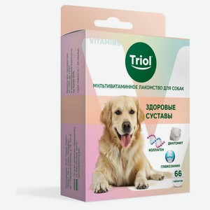 Лакомство для собак Triol здоровые суставы мультивитаминное, 33 г