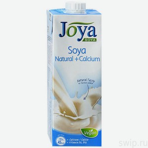 Напиток Joya соевый с кальцием ультрапастеризованный натуральный, 1 л, шт