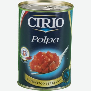 Томаты Cirio Popla очищенные мякоть помидоров, 400 г