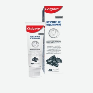 Паста зубная Colgate Безопасное отбеливание Природный уголь, 75 мл, шт