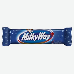 Батончик Milky Way шоколадный с нугой, 26 г