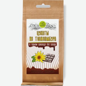 Цукаты Дары Памира из топинамбура в горьком шоколаде, 100г