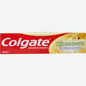 Зубная паста Colgate Прополис отбеливающая, 100 мл, шт