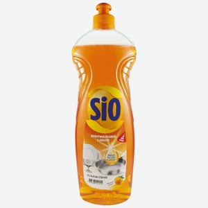 Средство для мытья посуды SIO апельсин, 750 мл