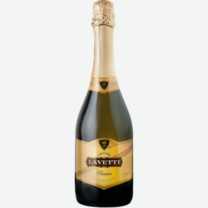 Вино Lavetti Classico игристое белое сладкое 8% 750мл