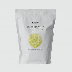 Английская соль для ванн с натуральным эфирным маслом лемонграсса, лимона и иланг-илан MARESPA Lemongrass