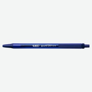 Ручка шариковая автоматическая BIC Round Stic Clic синяя